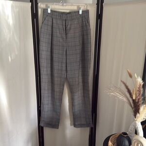 3/$10 H&M Gray Plaid Trousers